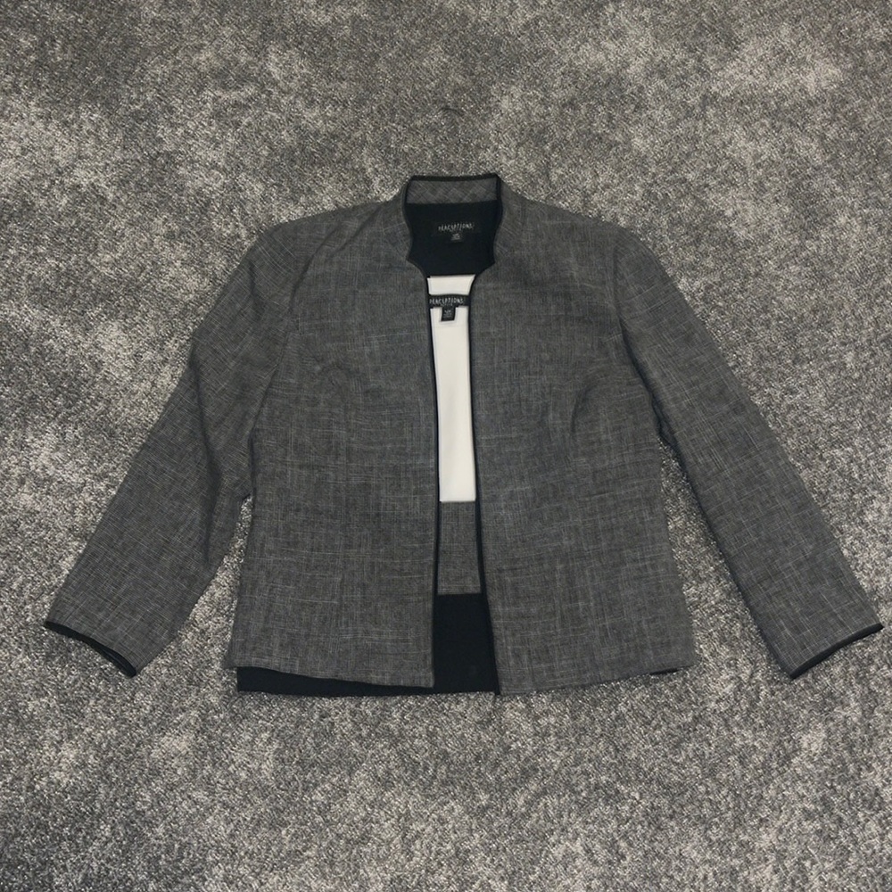 Perception size 12 P blazer and matching top